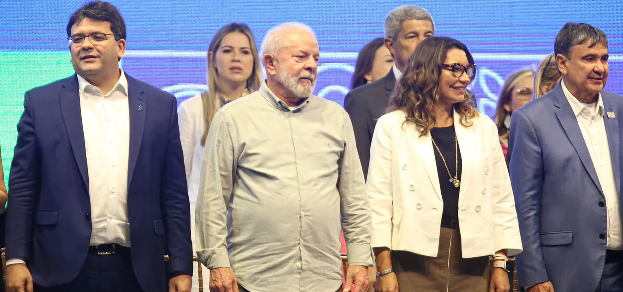Rafael Fonteles, Lula e a primeira-dama Janja Lula da SIlva