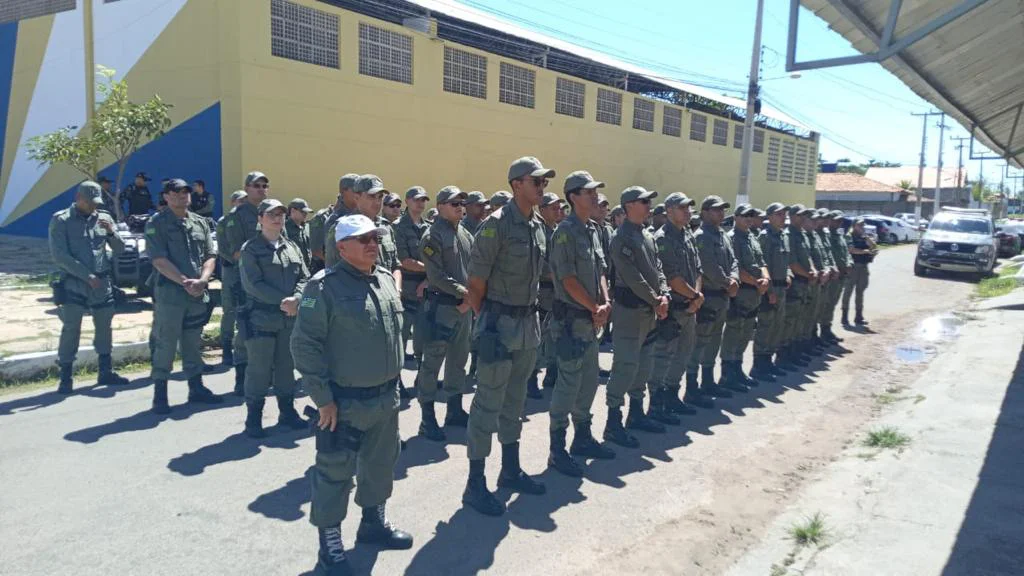 Recepção dos policiais militares recém-formados
