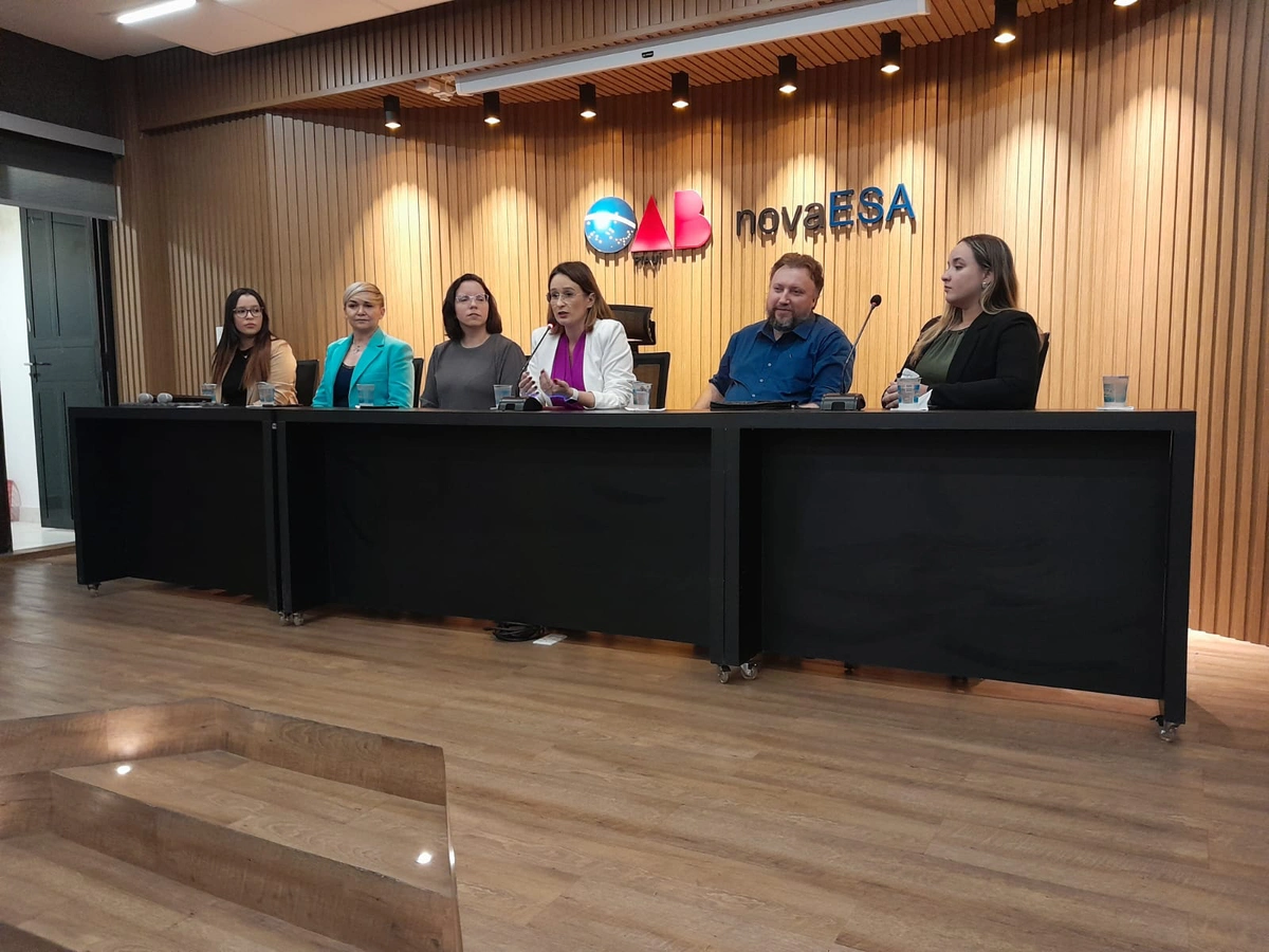 Representantes da OAB e da rede de enfretamento à violência de gênero no Piauí