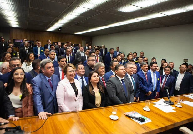 Reunião na Câmara dos Deputados em Brasília