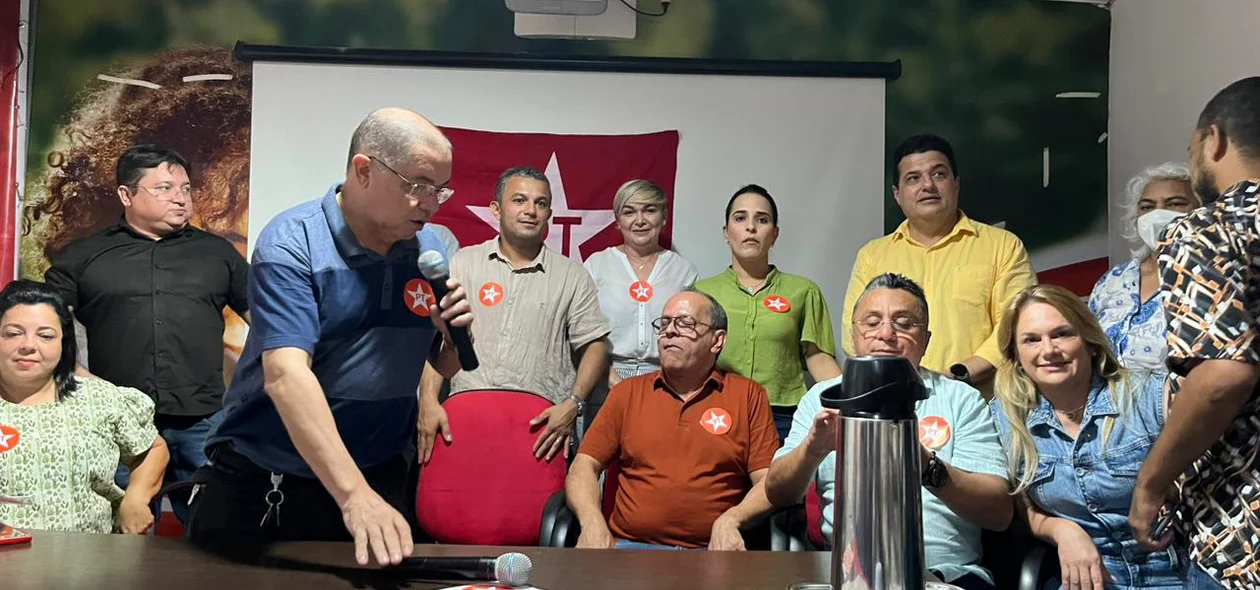 Reunião na sede do PT