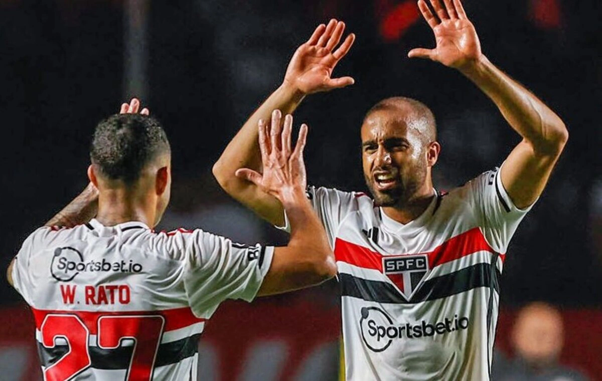 São Paulo venceu com gols de Wellington Rato e Lucas Moura