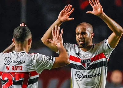 São Paulo venceu com gols de Wellington Rato e Lucas Moura
