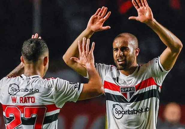 São Paulo venceu com gols de Wellington Rato e Lucas Moura