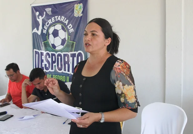 Secretaria Municipal de Esportes de Pedro II realiza arbitral do Ruralzão