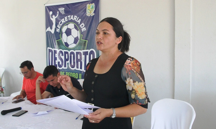 Secretaria Municipal de Esportes de Pedro II realiza arbitral do Ruralzão