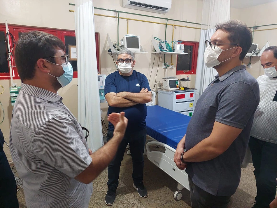 Secretário de Saúde e equipe técnica visitam 3 hospitais da região Norte do Piauí