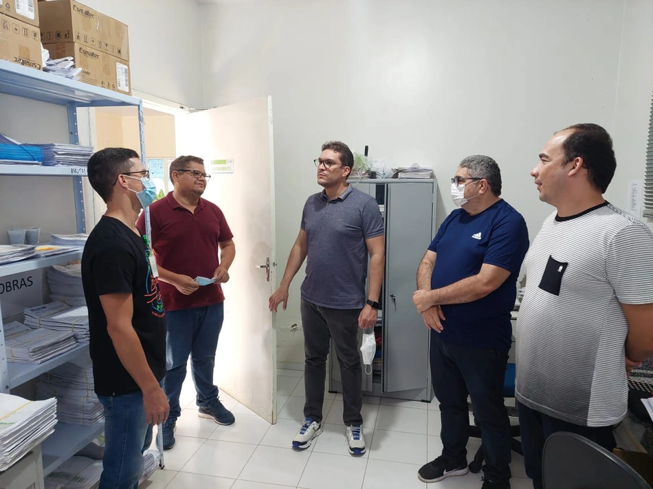 Secretário de Saúde e equipe técnica visitam 3 hospitais da região Norte