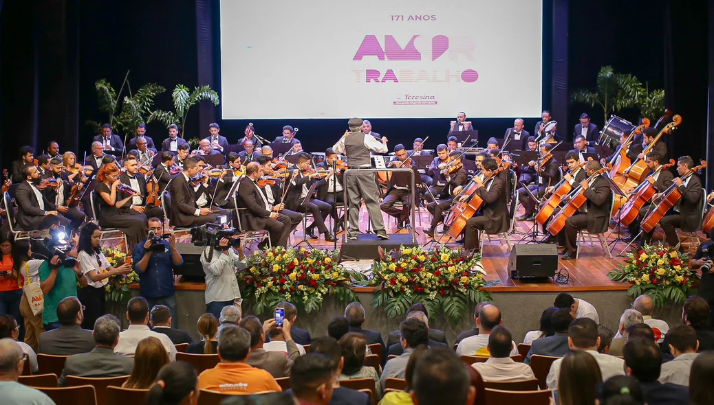 Solenidade de lançamento da programação do aniversário de Teresina