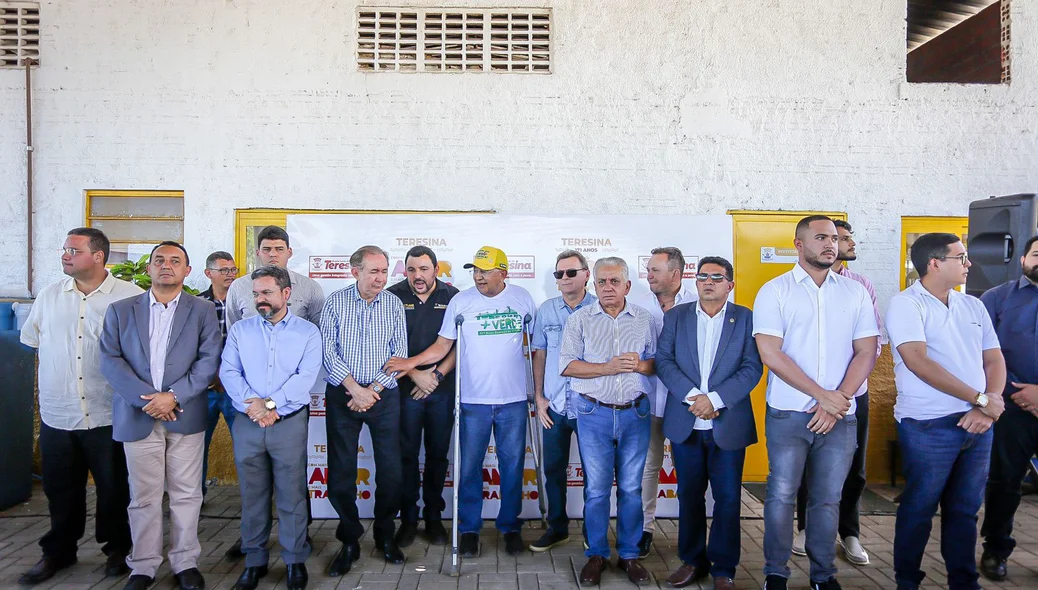Solenidade de reforma da Usina de Asfalto de Teresina