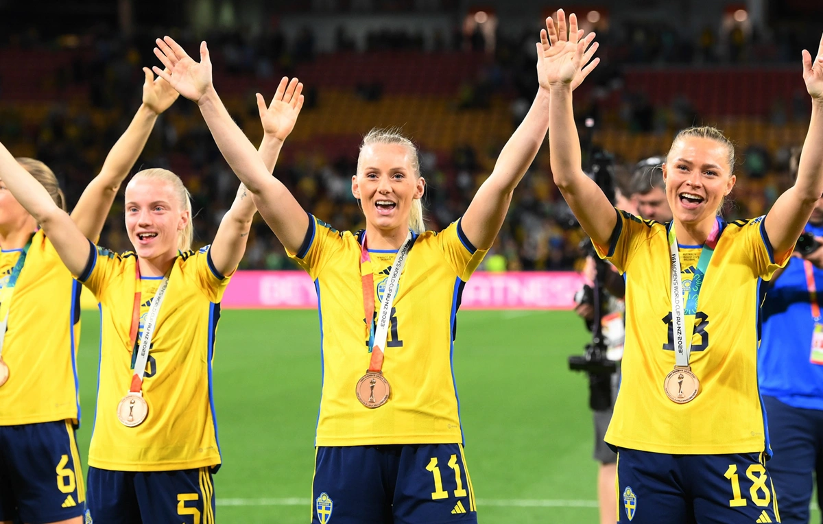 Suécia vence Austrália e vence 3º lugar na Copa Feminina
