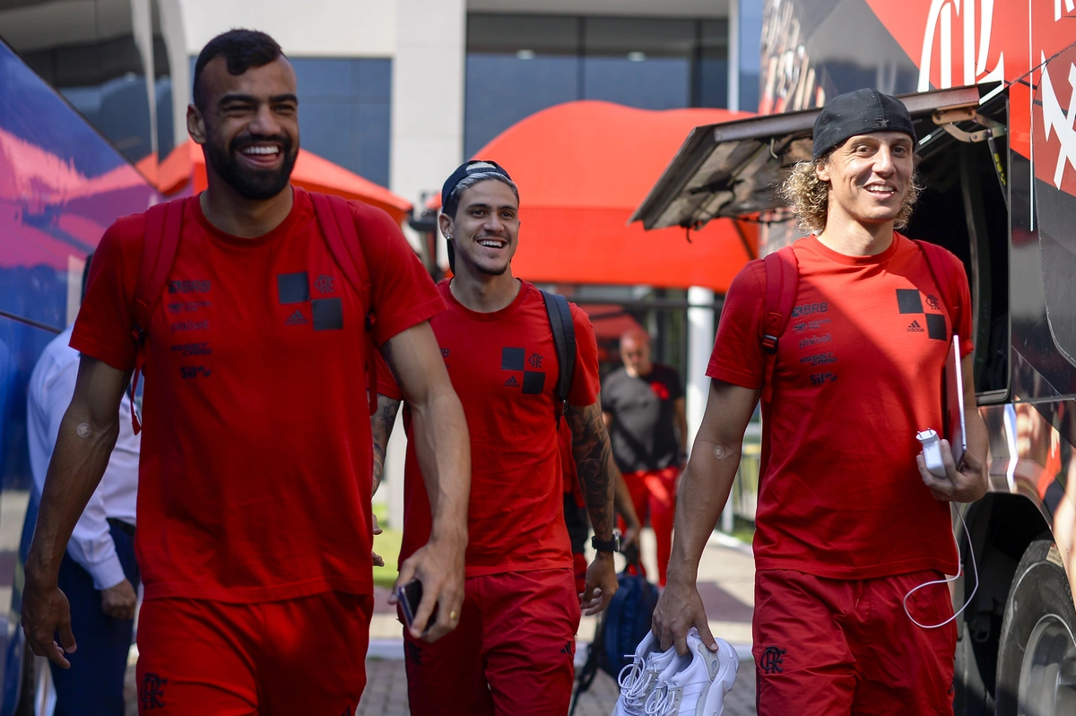 Thiago Maia, Pedro e David Luiz
