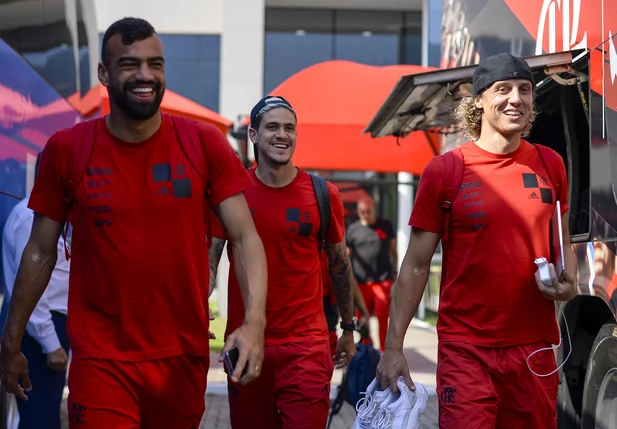 Thiago Maia, Pedro e David Luiz