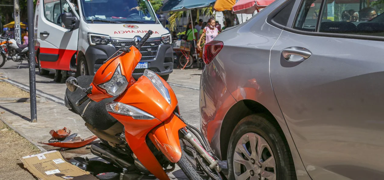 Vítima estava em uma motocicleta
