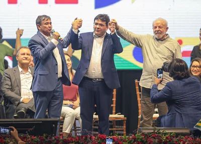 Wellington Dias, Rafael Fonteles e Lula fortalecem aliança durante evento em Teresina