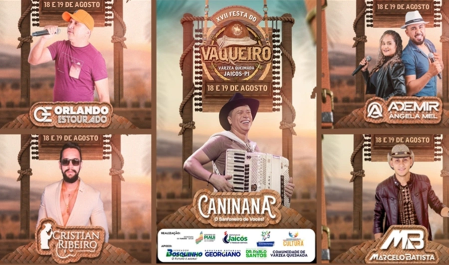 XVII Festa do Vaqueiro em Jaicós tem início hoje; veja programação