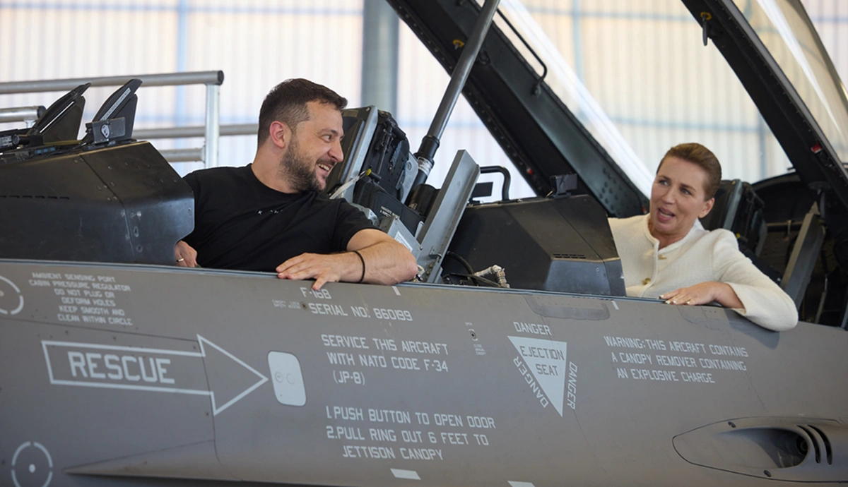 Zelensky diz que os pilotos e engenheiros de seu país já iniciaram os treinamentos para pilotar as naves