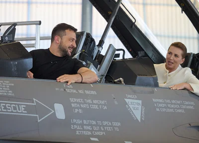 Zelensky diz que os pilotos e engenheiros de seu país já iniciaram os treinamentos para pilotar as naves