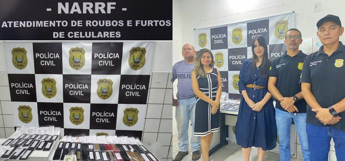 60 celulares restituídos aos proprietários em Teresina