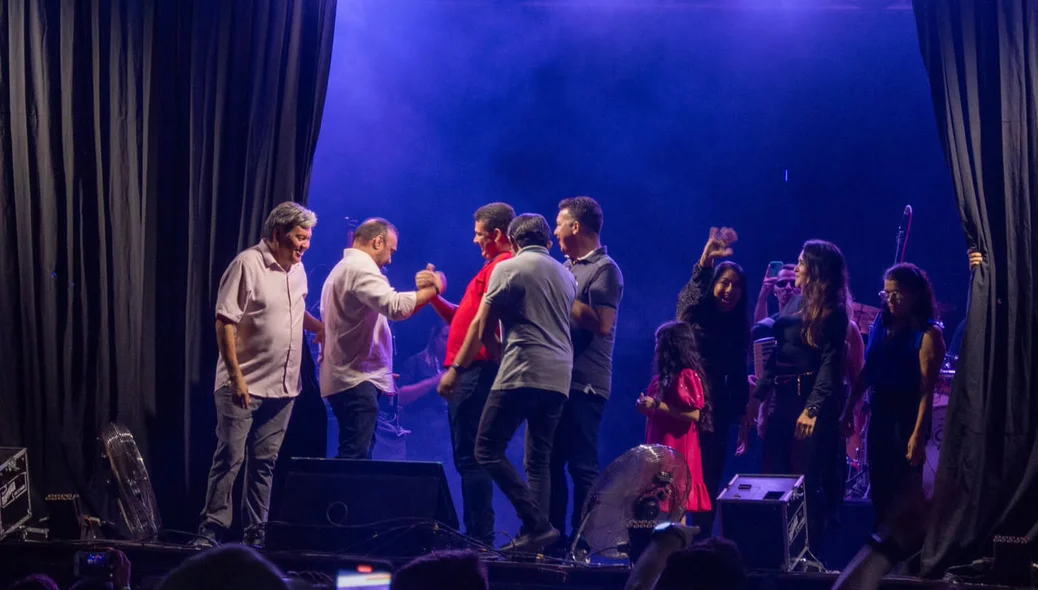 A festa foi a primeira feita em praça pública na cidade