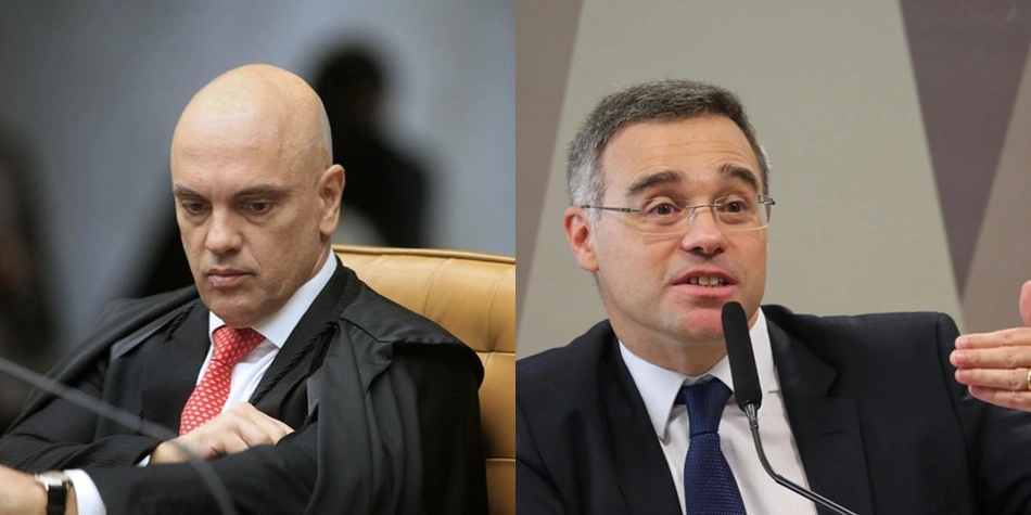 Alexandre de Moraes e André Mendonça