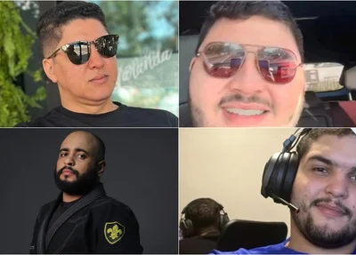 Anderson Ranchel, Ilgner Bueno, Handson Ferreira e Sávio Máximo