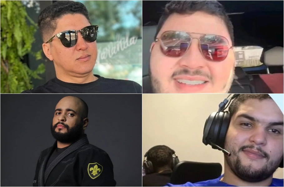 Anderson Ranchel, Ilgner Bueno, Handson Ferreira e Sávio Máximo