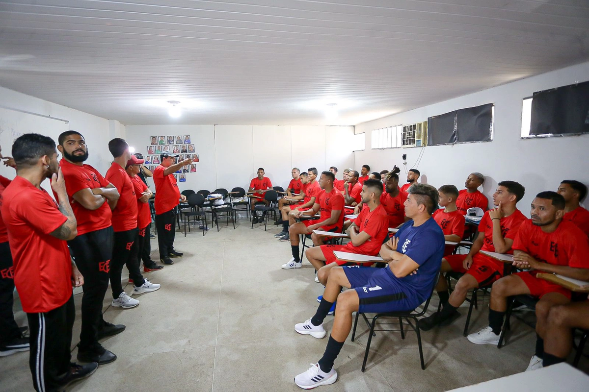 Apresentação do time do Flamengo PI