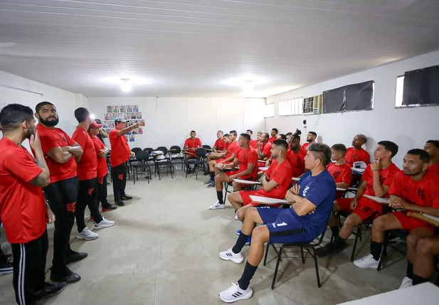 Apresentação do time do Flamengo PI