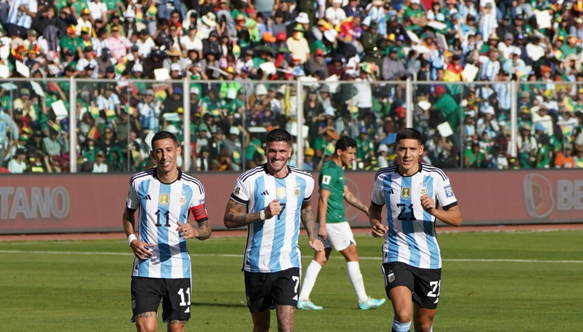 Argentina vence Bolívia por 3 a 0 na 2ª rodada das Eliminatórias