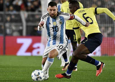 Argentina venceu o Equador em mais um jogo decisivo de Messi