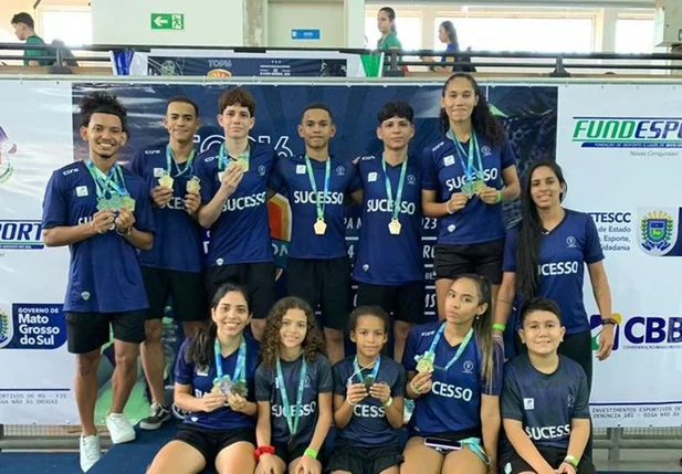 Atletas piauienses conquistam medalhas no Circuito Nacional de Badminton