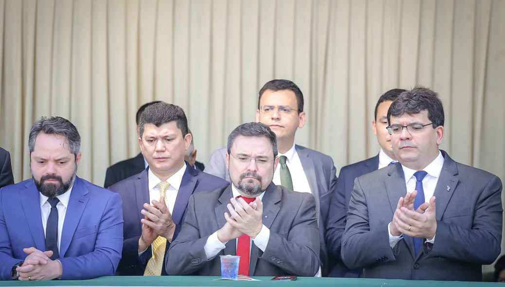 Autoridades presentes no Desfile do 7 de Setembro