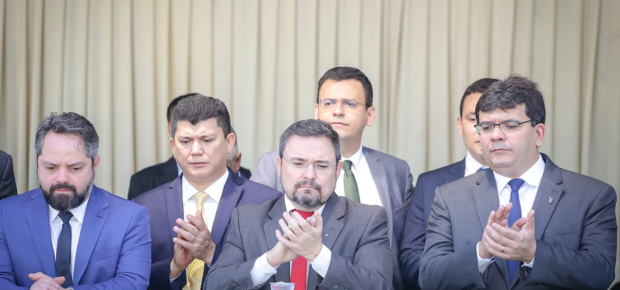 Autoridades presentes no Desfile do 7 de Setembro