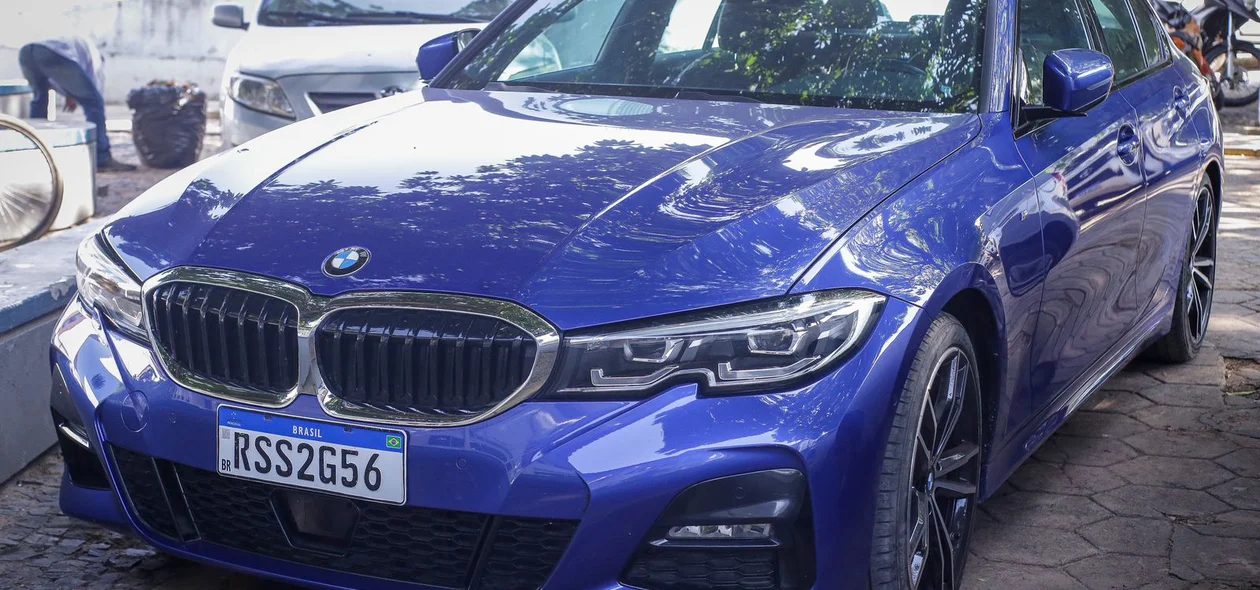 BMW apreendida