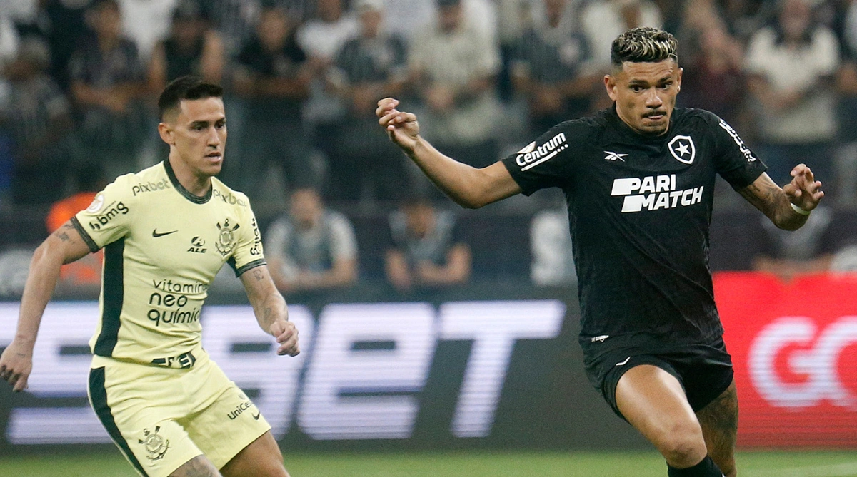 Botafogo perdeu para o Corinthians por 1 a 0