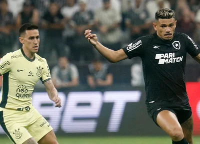 Botafogo perdeu para o Corinthians por 1 a 0