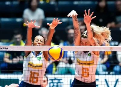 Brasil vence Bulgária por 3 sets a 2 após susto