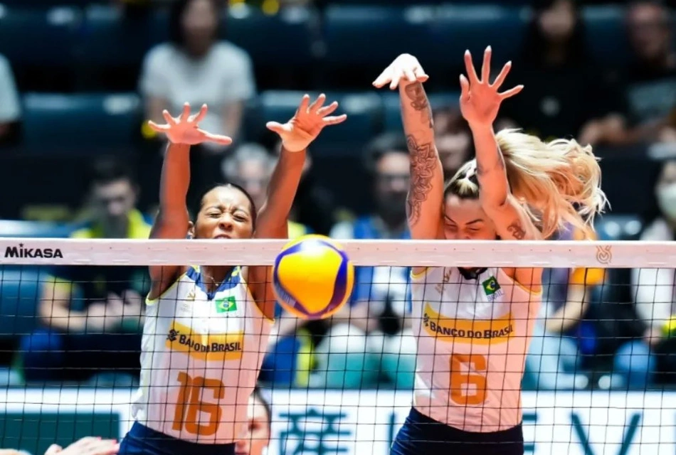 Brasil vence Bulgária por 3 sets a 2 após susto
