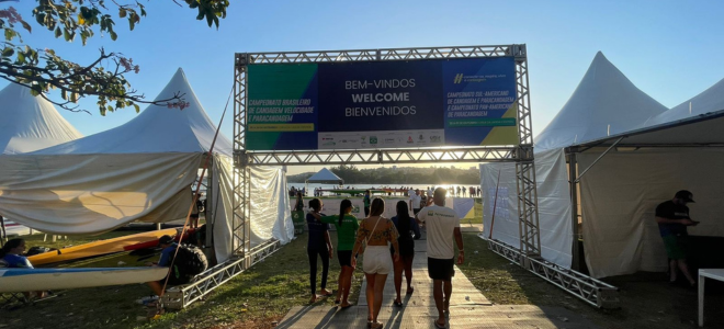 Campeonato de Velocidade e Paracanoagem