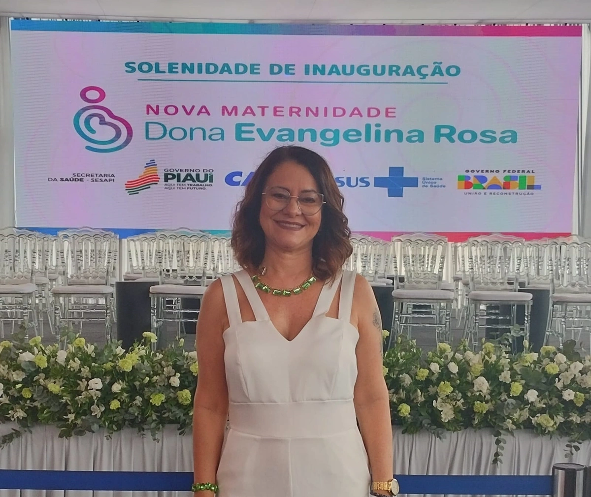 Carmen Viana Ramos, Diretora Geral da Maternidade Dona Evangelina Rosa