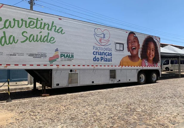 Carretinha da Saúde realiza atendimentos em São Gonçalo do Gurguéia e Barreiras