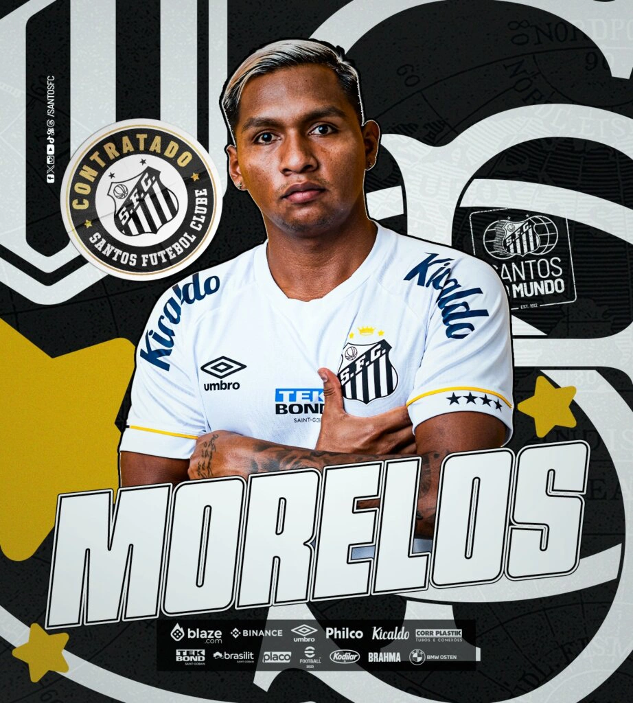 Clube contratou atacante colombiano