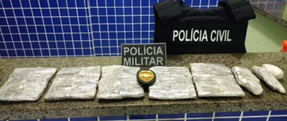 Cocaína, maconha e crack apreendidas com suspeito em Cocal