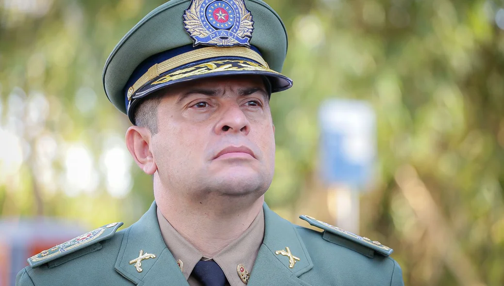 Comandante da PM-PI, Coronel Scheiwann Lopes