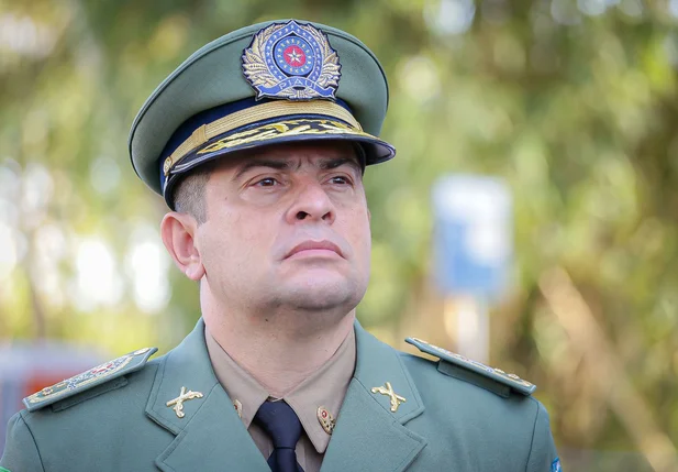 Comandante da PM-PI, Coronel Scheiwann Lopes