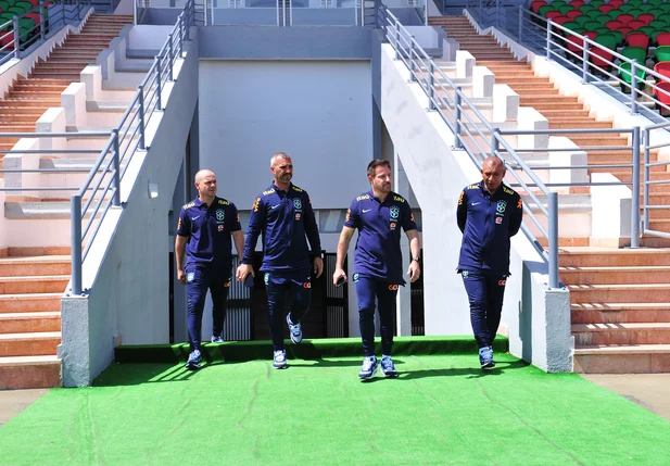 Comissão técnica da Seleção pré-Olímpica