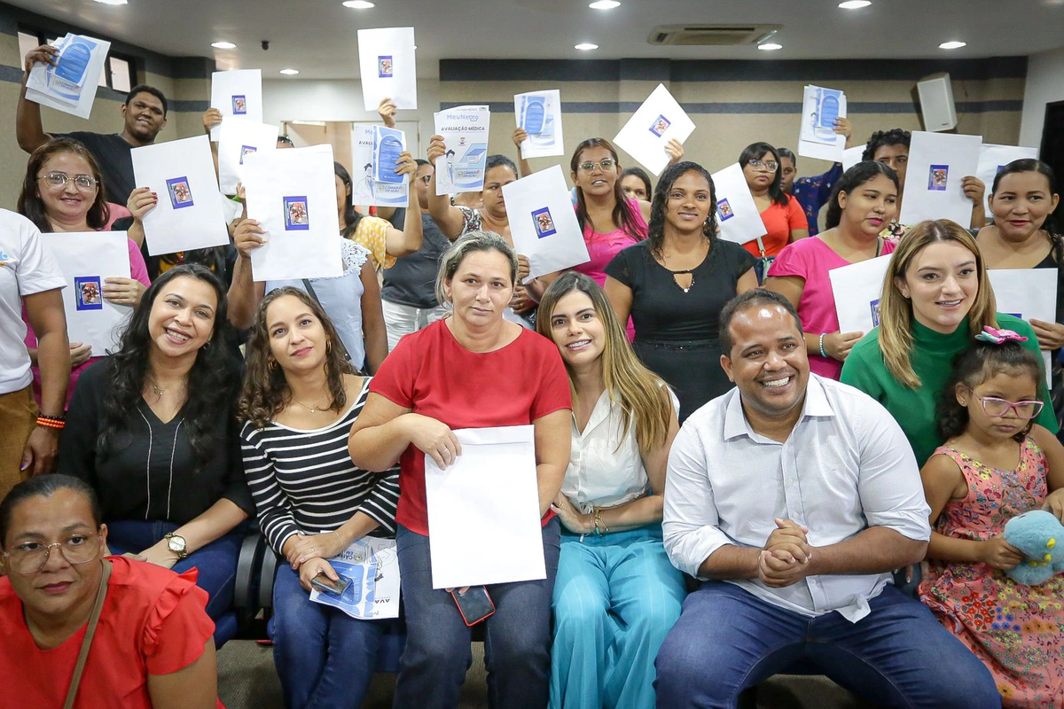 Crianças  atendidas pelo Projeto Neuro em Ação