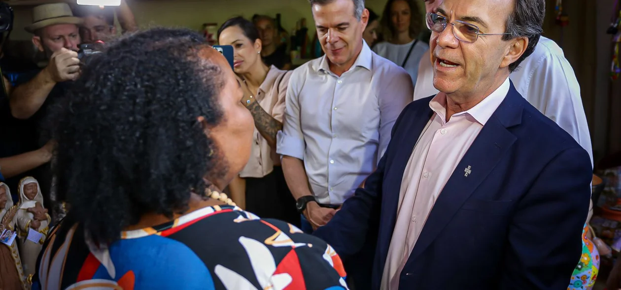 Décio Lima, presidente do Sebrae e Raimundinha