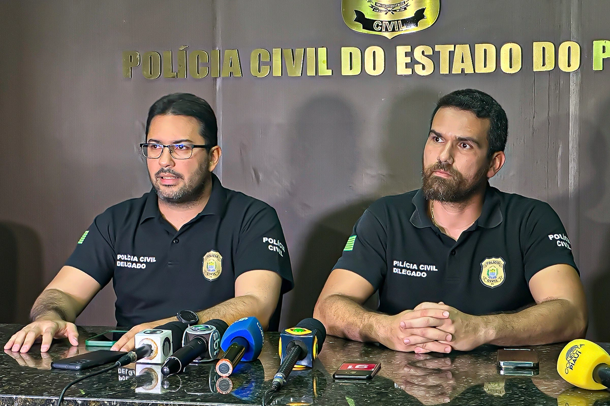 Delegados Célio Benício e Marcelo Leal